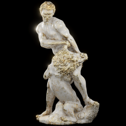 aic samson and the lion cg