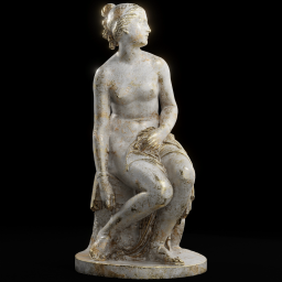 Nymph Preparing For The Bath cg