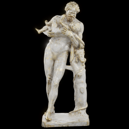 silenus and baby dionysus cg