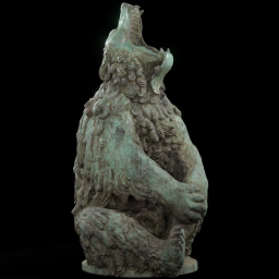seated bear vs