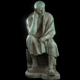 seated philosopher vs