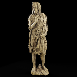 john the baptist donatello wax