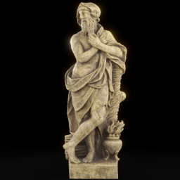 baroque statue wax