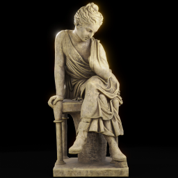The Seated Girl wax
