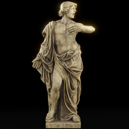 Statue of a Tenor wax