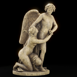 Amor and Psyche wax