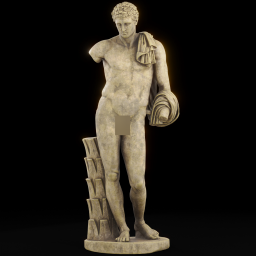 hermes belvedere antinous wax