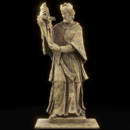 Statue of St Nepomuk wax