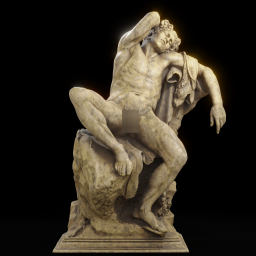 Barberini Faun wax