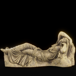 The Sleeping Ariadne wax
