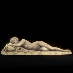 Sleeping Bacchante wax