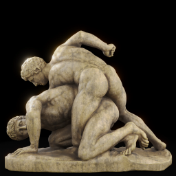 uffizi wrestlers 1 wax