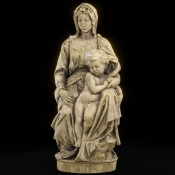 madonna of bruges wax
