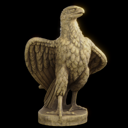 Striding Eagle wax