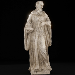 Statue of St Benedict of Nursia ersn