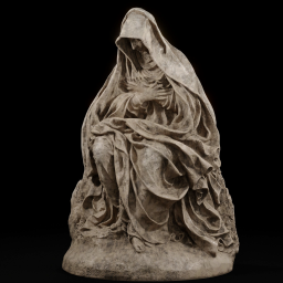 Seated Virgin Mary Mater dolorosa ersn
