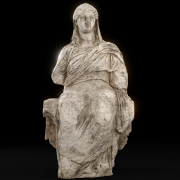 Seated Woman Demeter from Knidos ersn