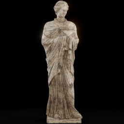 statue of priestess or muse ersn