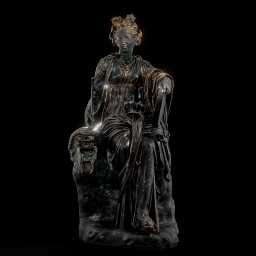 Seated Muse, Thalia chic