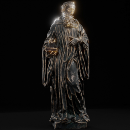 Statue of St. Benedict of Nursia chic
