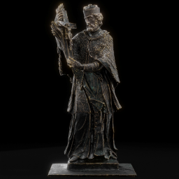 Statue of St Nepomuk chic
