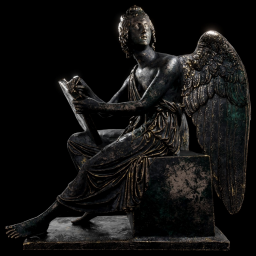 Angel with book chic