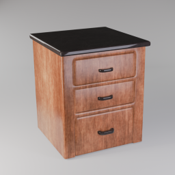 Cupboard 01 - Dark Wood