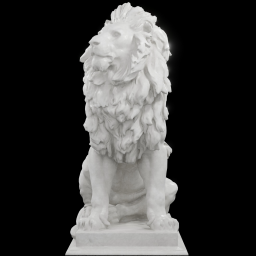 Lion at the entrance in Vienna tc