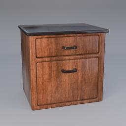 Cupboard 03 - Dark Wood