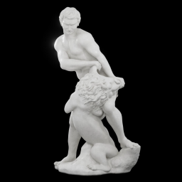 aic samson and the lion tc