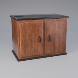 Cupboard 06 - Dark Wood