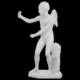 Cupid Stringing a Bow tc