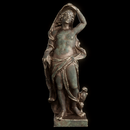 baroque statue Bronze