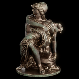 Mars and Venus bronze