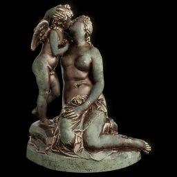 Venus Kissing Cupid Bronze