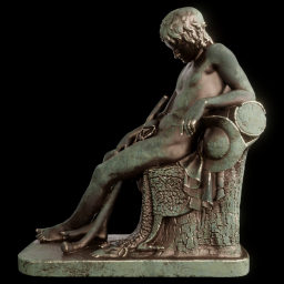 Sleeping Shepherd Boy bronze