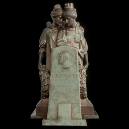 Carl Costenoble Tombstone bronze
