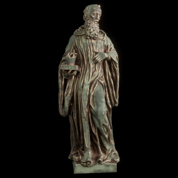 Statue of St. Benedict of Nursia bronze