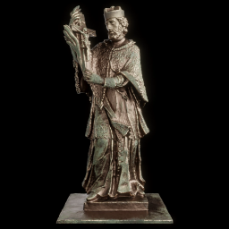 Statue of St. Nepomuk bronze