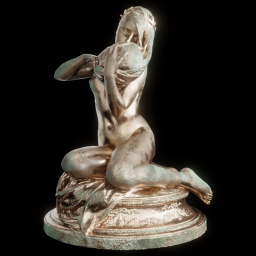 André Chenier's Muse bronze