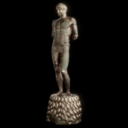 omphalos apollo bronze