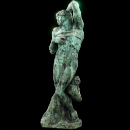 the dying slave patina
