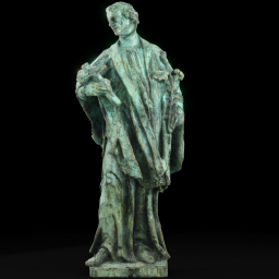 Saint Aloysius Gonzaga patina