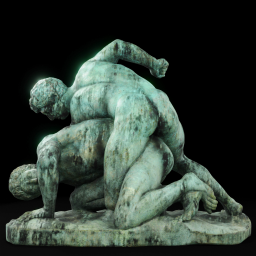 uffizi wrestlers 1 patina