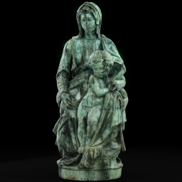 madonna of bruges patina