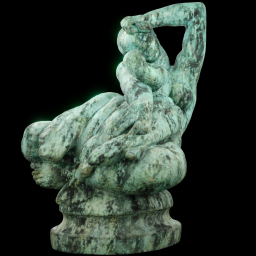 Leda and the Swan patina