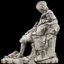 Sleeping Shepherd Boy damaged