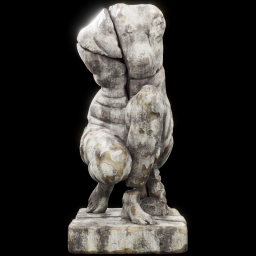 Crouching Venus damaged