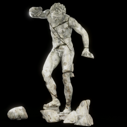 dancing satyr damaged