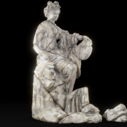 Seated Muse Thalia_damaged